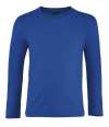 02947 Imp. L/S Kids SOL'S Kids Imperial Long Sleeve T-Shirt Royal Blue colour image